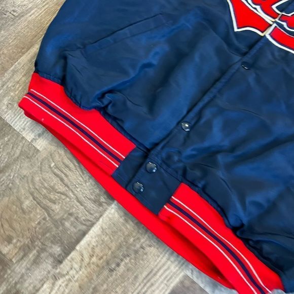 Vintage Cleveland Indians Starter Jacket - Picture 10 of 12